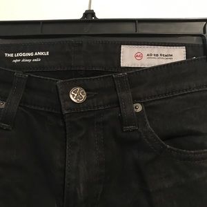 AG distressed skinny jeans
